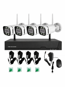 Комплект видеонаблюдения беспроводной на 8 камер Wi-Fi 3MP Орбита OT-VNK08